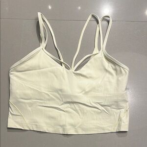 Lululemon Athletica Cream Tank Top